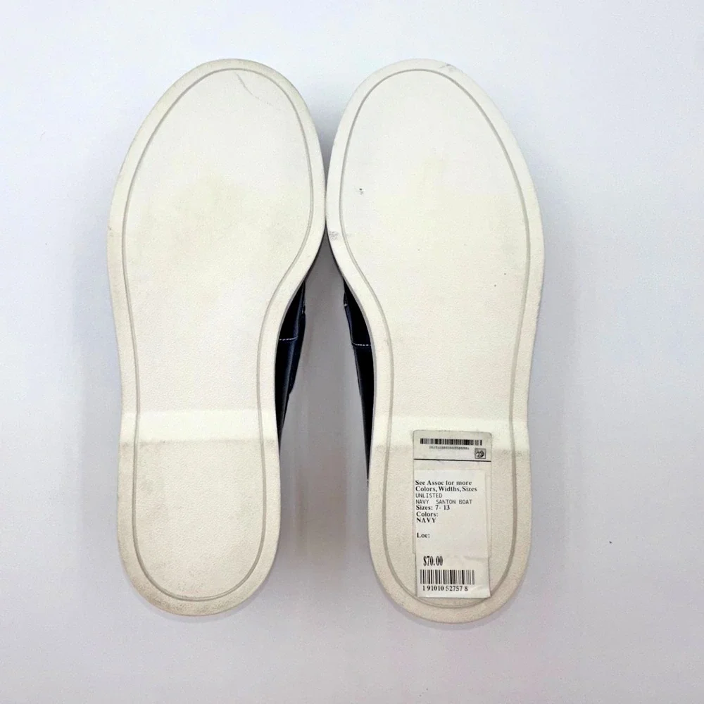 Unlisted Stanton Boat Kenneth Cole Shoes‎ Men's 8M Navy • Great Cond • NEW Tag